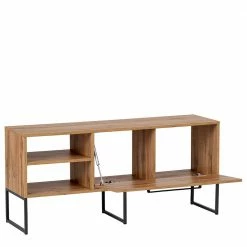 TV Lowboard In Eiche Touchwood - Swurta -Lana Sales tv lowboard in eiche touchwood und anthrazit 122x54x33 cm swurta 03