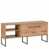 TV Lowboard In Eiche Touchwood - Swurta -Lana Sales tv lowboard in eiche touchwood und anthrazit 122x54x33 cm swurta f