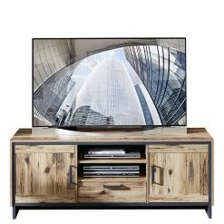 TV Lowboard In Holzoptik Antik - Olegana