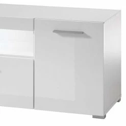 TV Lowboard In Weiß Hochglänzend - Timmona 12 TV Lowboard In Weiß Hochglänzend - Timmona -Lana Sales tv lowboard in weiss hochglaenzend mit klappe tuer 2 faechern timmona 04
