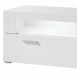 TV Lowboard In Weiß Hochglänzend - Timmona 13 TV Lowboard In Weiß Hochglänzend - Timmona -Lana Sales tv lowboard in weiss hochglaenzend mit klappe tuer 2 faechern timmona 05