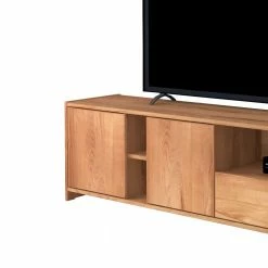 TV Lowboard Salomonia Aus Kernbuche Massivholz -Lana Sales tv lowboard kernbuche massivholz 2 tueren salomonia 02