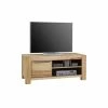 TV-Lowboard Flanzios Aus Kernbuche Massivholz -Lana Sales tv lowboard kernbuche massivholz geraetefaecher flanzios 01
