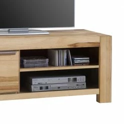 TV-Lowboard Flanzios Aus Kernbuche Massivholz -Lana Sales tv lowboard kernbuche massivholz geraetefaecher flanzios 03