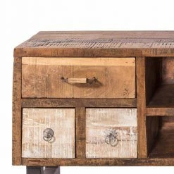 TV Lowboard Bahiro Im Loft Design -Lana Sales tv lowboard loft design recyclingholz bahiro 04