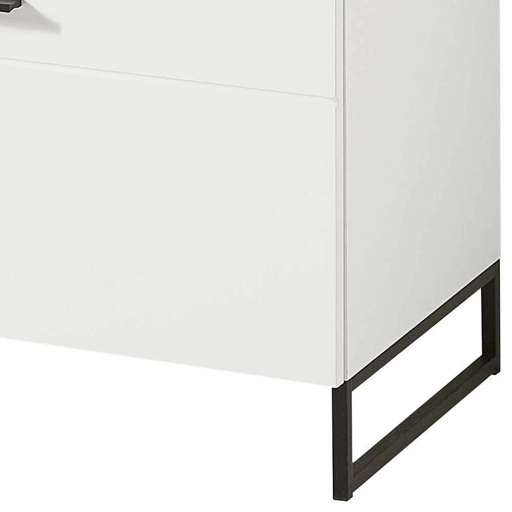 TV Lowboard Mit Klappe & Fach & Schublade - Cicek 6 TV Lowboard Mit Klappe & Fach & Schublade - Cicek – Bild 4