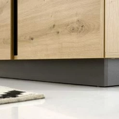 TV Lowboard Mit Sockelgestell - 188 Cm Breit - Lairian -Lana Sales tv lowboard mit sockelgestell 188 cm breit in wildeiche dunkelgrau lairian 05