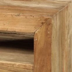 TV Lowboard Monument Aus Teak Massiv -Lana Sales tv lowboard teak massiv unbehandelt monument 03