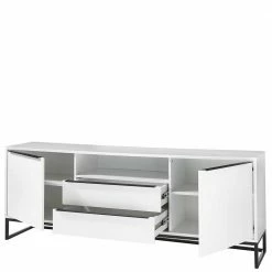TV Phonoschrank In Weiß & Schwarz - Enkraja 5 TV Phonoschrank In Weiß & Schwarz - Enkraja -Lana Sales tv phonoschrank in weiss schwarz 184x69x40 cm enkraja 03