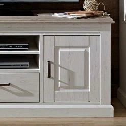 TV Schrank Rozasa In Weiß Taupe -Lana Sales tv schrank weiss taupe 150 cm breit rozasa 03