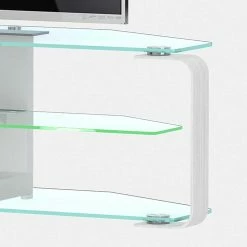TV Sideboard Taja Aus Glas -Lana Sales tv sideboard glas metall taja html 05