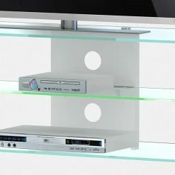 TV Sideboard Taja Aus Glas -Lana Sales tv sideboard glas metall taja html 06