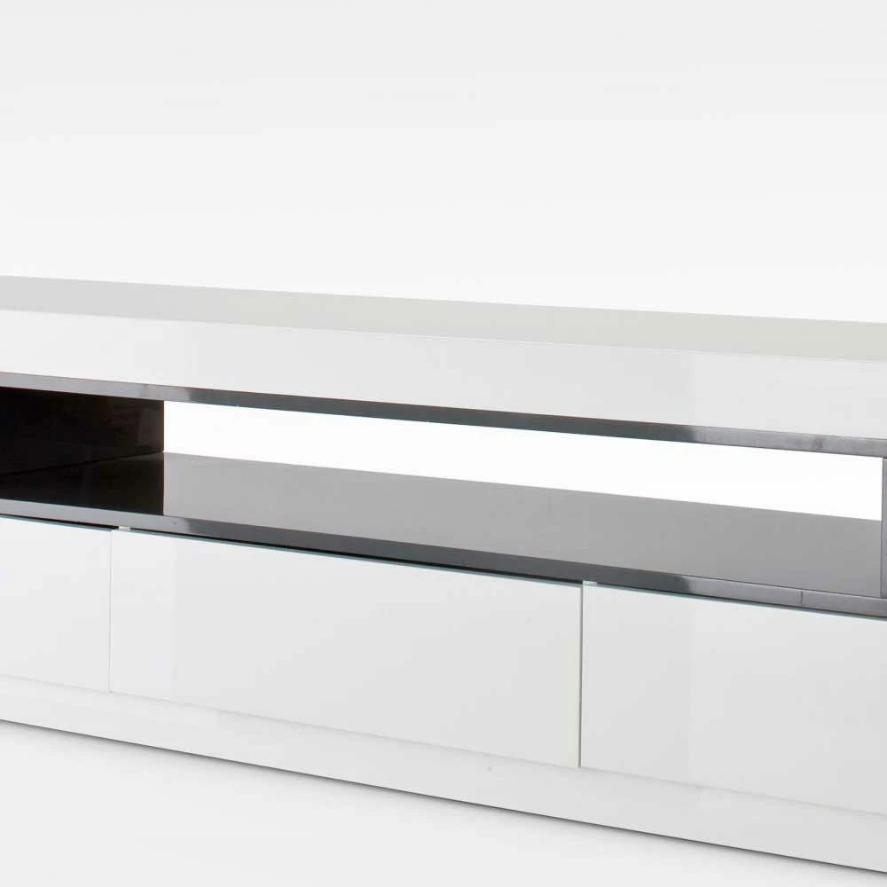 TV Sideboard Laxie in Weiß Hochglanz TV Sideboard Laxie In Weiß Hochglanz -Lana Sales tv sideboard weiss hochglanz 200 cm breit laxie html 04