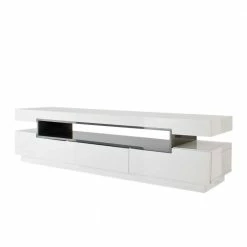 TV Sideboard Laxie In Weiß Hochglanz