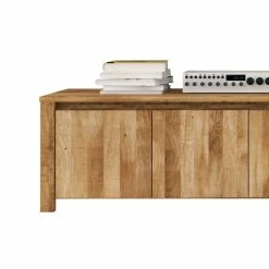 TV Sideboard Nadalia Aus Wildeiche Massivholz -Lana Sales tv sideboard wildeiche massivholz 150 cm nadalia 02
