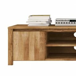 TV Tisch Nadalia Aus Wildeiche Massivholz -Lana Sales tv tisch wildeiche massivholz 150 cm breit nadalia 02