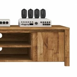 TV Tisch Nadalia Aus Wildeiche Massivholz -Lana Sales tv tisch wildeiche massivholz 150 cm breit nadalia 03