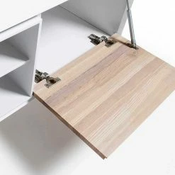 TV-Tisch Ivorino Mit Zwei Stauraum Klappen 10 TV-Tisch Ivorino Mit Zwei Stauraum Klappen -Lana Sales tv tisch zwei stauraum klappen weiss und esche teilmassiv 174cm breit ivorino 02