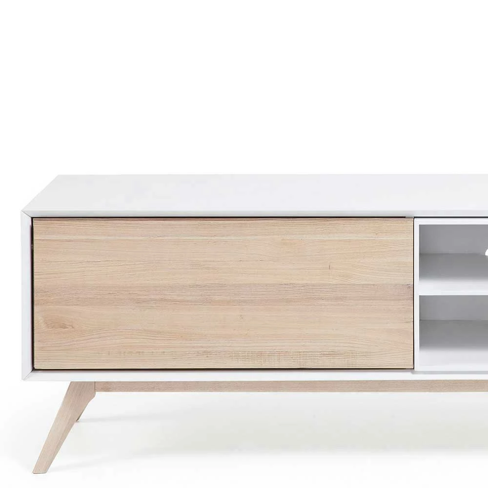 TV-Tisch Ivorino Mit Zwei Stauraum Klappen 7 TV-Tisch Ivorino Mit Zwei Stauraum Klappen – Bild 5