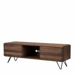 TV Unterschrank Aus Nussbaum Massivholz - Rivossa