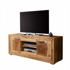 TV Unterschrank Troncon Aus Wildeiche Echtholz