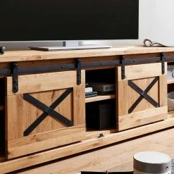 TV Unterschrank Im Mexiko Landhausstil - Ele -Lana Sales tv unterschrank im mexiko landhausstil aus wildeiche massivholz metall ele 04