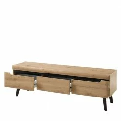 TV Unterschrank Im Skandinavischen Stil - Olcian 11 TV Unterschrank Im Skandinavischen Stil - Olcian -Lana Sales tv unterschrank im skandinavischen stil wildeiche dekor schwarz olcian 03