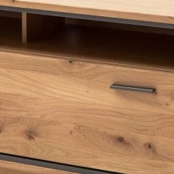 TV Unterschrank In Asteiche Bianco Geölt - Vedreda -Lana Sales tv unterschrank in asteiche bianco geoelt mit schublade tuer 2 faechern vedreda 04