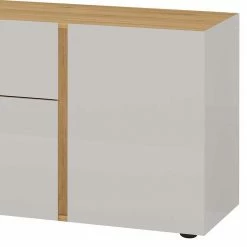 TV Unterschrank In Hellgrau & Wildeiche - Colomas -Lana Sales tv unterschrank in hellgrau wildeiche mit 2 tueren schublade klappe colomas 03