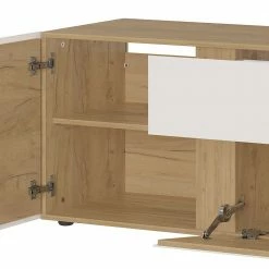 TV Unterschrank In Hellgrau & Wildeiche - Colomas -Lana Sales tv unterschrank in hellgrau wildeiche mit 2 tueren schublade klappe colomas 05