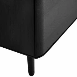 TV Unterschrank In Schwarz Aus Eiche - Arathan -Lana Sales tv unterschrank in schwarz aus eiche geschliffen und geoelt arathan 05