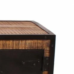 TV Unterschrank Centimo Im Loft Design -Lana Sales tv unterschrank loft design holz massiv eisen centimo 04