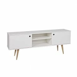 TV Unterschrank Sitana Mit Schiebetüren -Lana Sales tv unterschrank schiebetueren retro weiss sitana 01