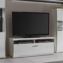 TV Unterschrank Tacroma Mit Schublade -Lana Sales tv unterschrank schublade weiss tacroma 02