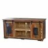 TV Unterschrank Vayamos Im Shabby Chic -Lana Sales tv unterschrank shabby chic aus mehrfarbigem altholz mit zwei schiebetueren 130cm breit vayamos f