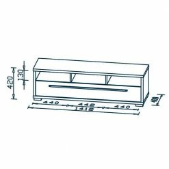 Unterschrank Fernseher In Grau - Barosio 7 Unterschrank Fernseher In Grau - Barosio -Lana Sales unterschrank fernseher in grau und weiss barosio 02