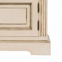 Vintage-Kommode Helsing Aus Weißem Mahagoni Massivholz -Lana Sales vintage kommode aus weissem mahagoni massivholz helsing 02