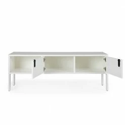 Weiße TV-Bank 137cm Breit Baiamare 2-türig 11 Weiße TV-Bank 137cm Breit Baiamare 2-türig -Lana Sales weisse tv bank 137cm breit 2 tuerig 1 fach offen baiamare 04