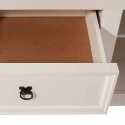 Weißes TV Board Im Landhaus Design - Segrino -Lana Sales weisses tv board im landhaus design mit metallgriffen schwarz segrino 04