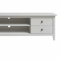 Weißes TV Board Im Landhausstil - Astinion 7 Weißes TV Board Im Landhausstil - Astinion -Lana Sales weisses tv board im landhausstil aus kiefer massivholz astinion 02