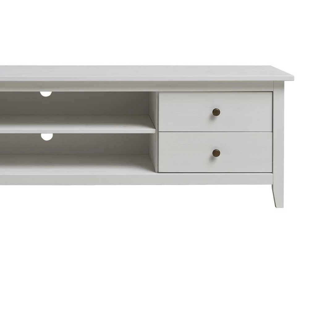 Weißes TV Board Im Landhausstil - Astinion 5 Weißes TV Board Im Landhausstil - Astinion – Bild 3