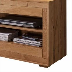 Wildeiche Fernsehtisch Troncon Mit 130 Cm Breite -Lana Sales wildeiche fernsehtisch mit 130 cm breite natur geoelt troncon 05
