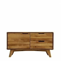 Wildeiche Kombi-Kommode 1-türig - Eavy