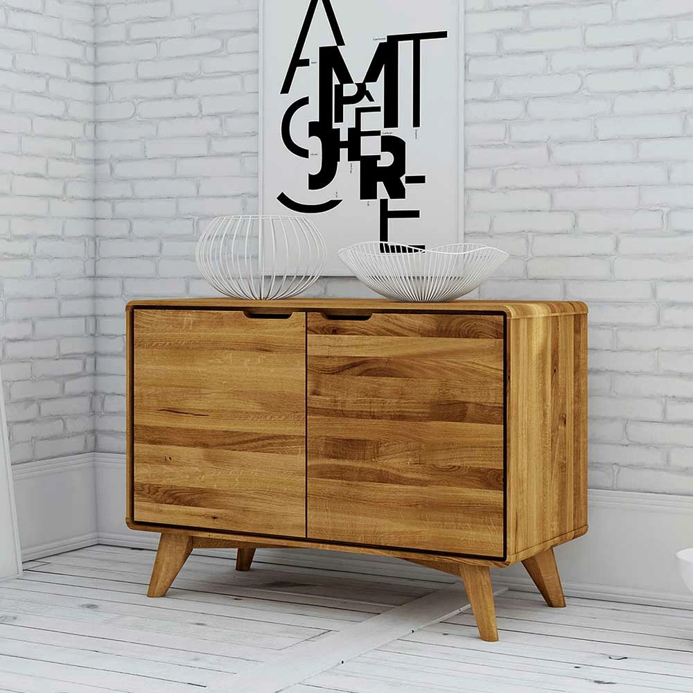 Wildeiche Naturholz Kommode Geölt - Eavy 4 Wildeiche Naturholz Kommode Geölt - Eavy – Bild 2