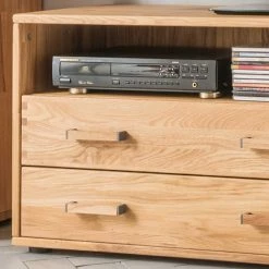 Wohnwand TV Lowboard Aus Holz - Teano 10 Wohnwand TV Lowboard Aus Holz - Teano -Lana Sales wohnwand tv lowboard aus holz eiche massiv 134x54 cm teano 02