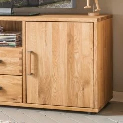 Wohnwand TV Lowboard Aus Holz - Teano 11 Wohnwand TV Lowboard Aus Holz - Teano -Lana Sales wohnwand tv lowboard aus holz eiche massiv 134x54 cm teano 03