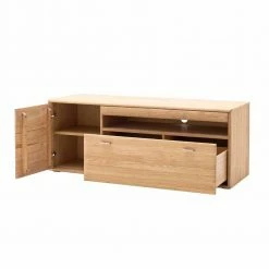 Zeitloses TV Element In Eiche Bianco - Vernella -Lana Sales zeitloses tv element in eiche bianco 149 cm breit vernella 02