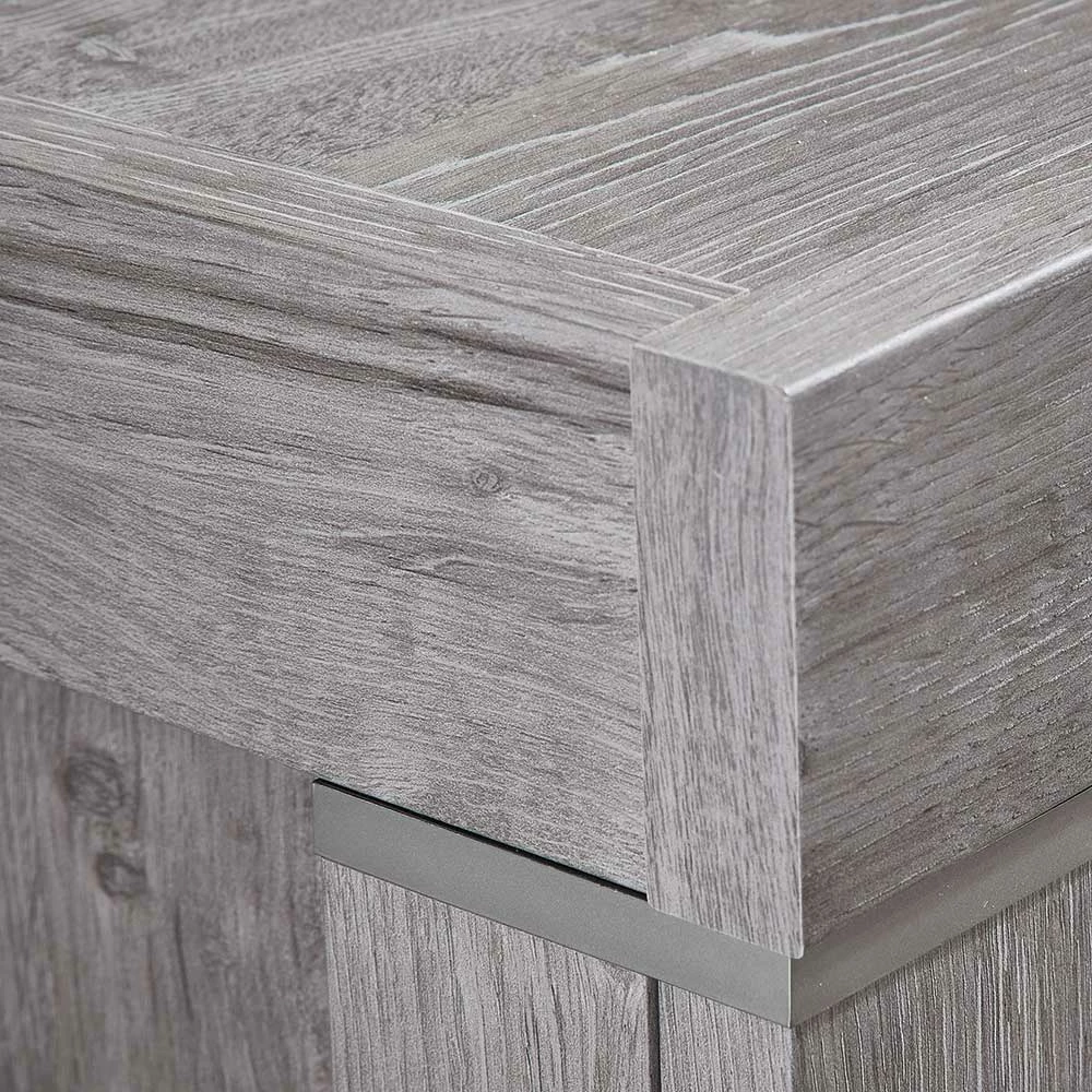 Zweifarbiges TV-Board Marinda Mit Schublade 5 Zweifarbiges TV-Board Marinda Mit Schublade – Bild 3